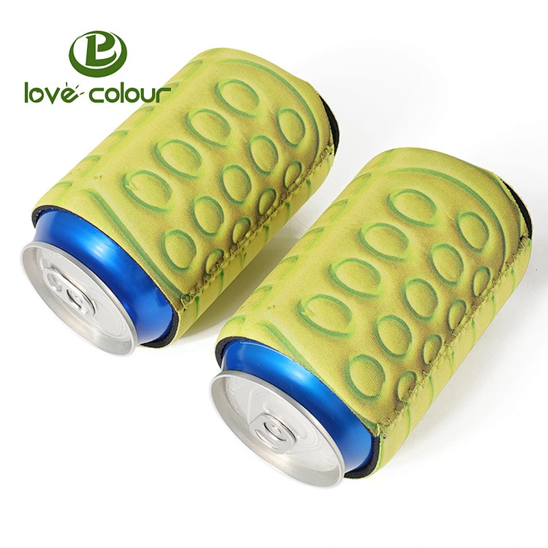 Custom insulated wholesale imprint neoprene collapsible stubby holder