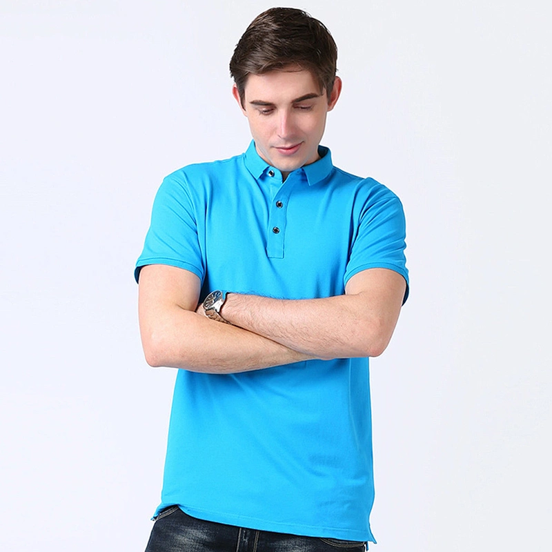 Custom Breathable Women/Men's Good Quality Fitting Short-Sleeve Polo T Shirts