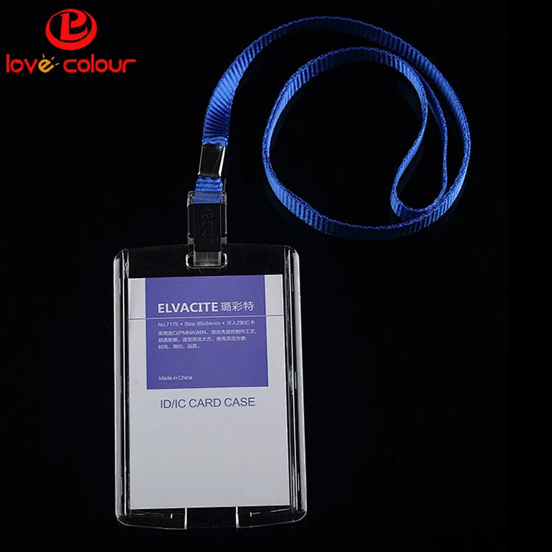 Lovecolour Wholesale Acrylic material ID card holder for business cards