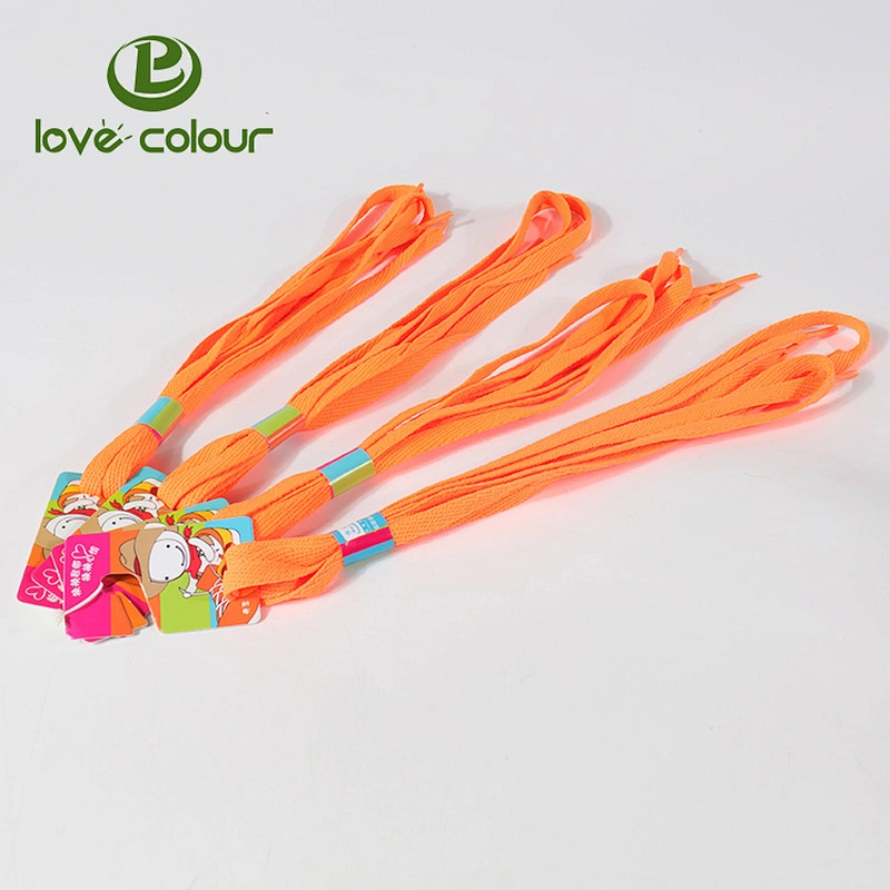 Printed Custom Logo Polyester Shoelace For Promotion
