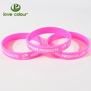 Custom silicone bracelets wristbands for activity