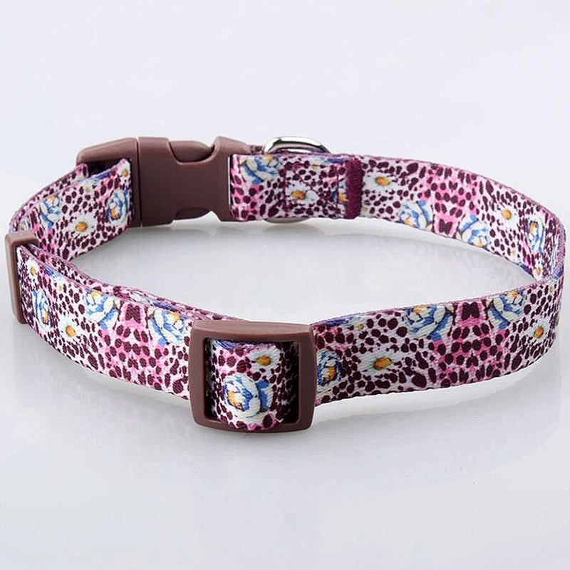 Safe outdoor luxury dog walking collars soft dog collar with custom logo