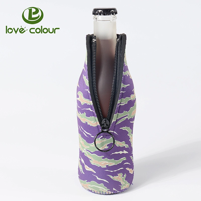 Factory price custom lovely neoprene wine bottle sleeves