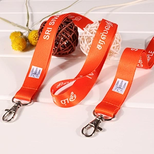 Customized Name Badge ID Holder Lanyard and Clip in Various Colors
