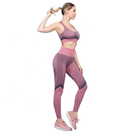 Seamless High Waist Yoga Wear Leggings Sport Band Logo Fitness Women Yoga Wear