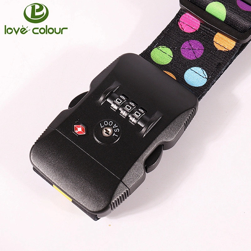 Custom Polyester Luggage Belt Printing Luggage Strap