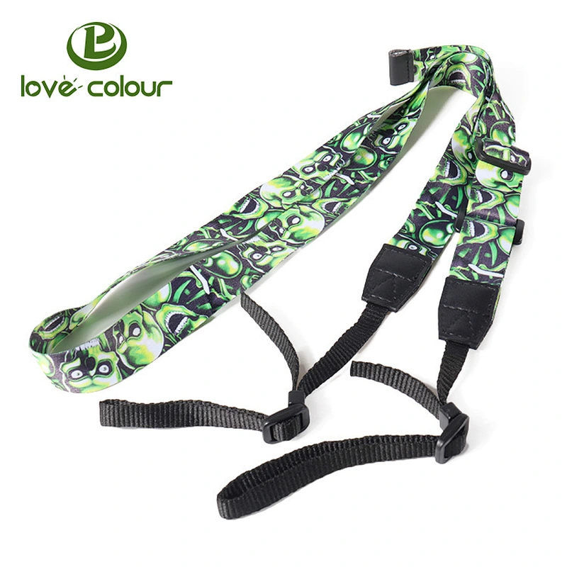Promotional adjustable camera wrist strap polyester camera lanyard