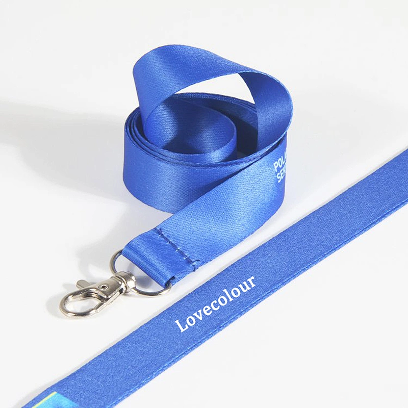 Custom polyester meeting lanyard for id holder