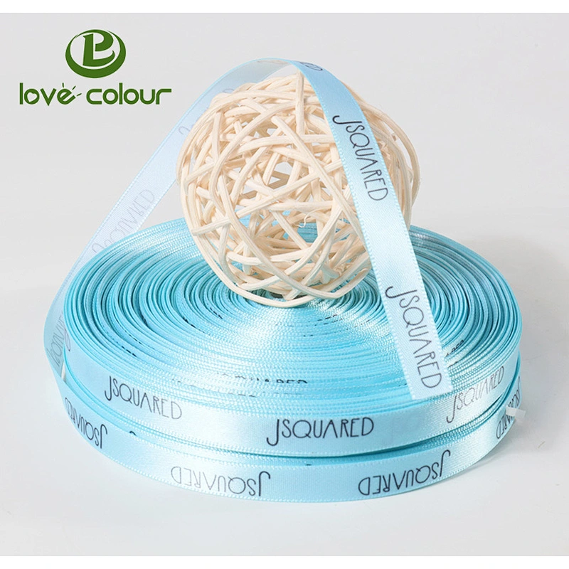 High quality custom logo satin ribbon on sale