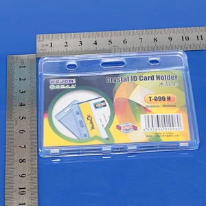 High quality cheap custom exhibition id card holder name badge holder
