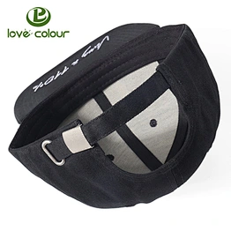 Casual Cotton Adjustable Baseball Cap Blank Solid Hat for Wholesale