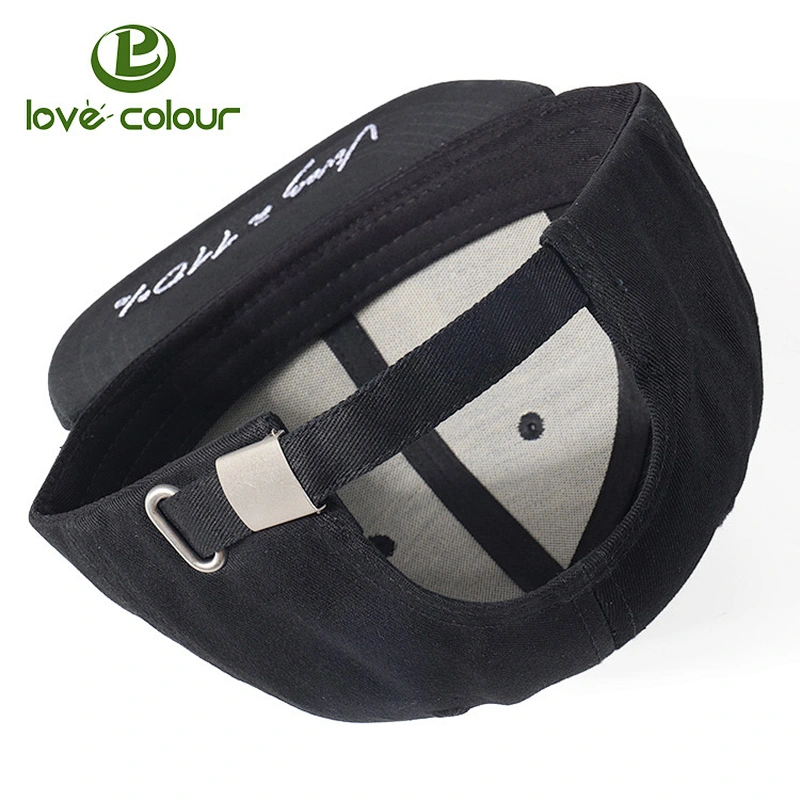 Casual Cotton Adjustable Baseball Cap Blank Solid Hat for Wholesale