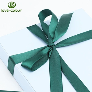 Custom Single Face Full Color Satin Ribbon for Wedding Favors