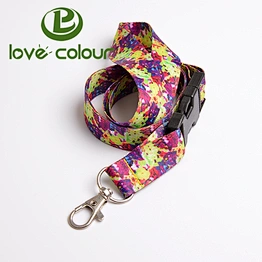 Lovecolour Factory available polyester lanyard for promotion events