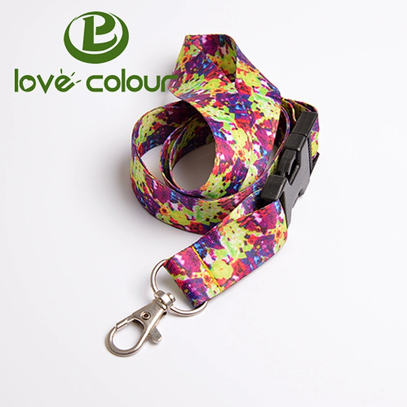 Lovecolour Factory available polyester lanyard for promotion events