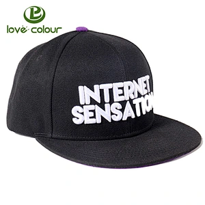 Custom Adjustable Black Snapback Classic Trucker Hat