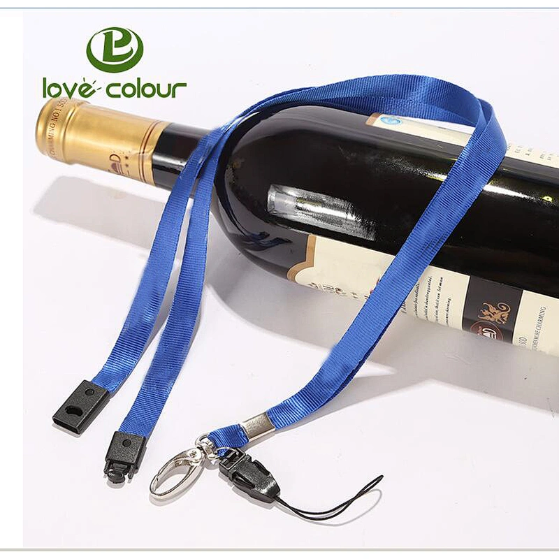 Custom 25 cm polyester printed lanyard with factory price