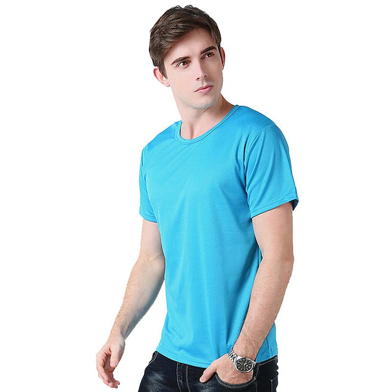 Men's Soft Breathable 100% Cotton T-shirt White Color