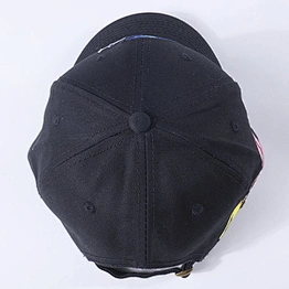 High Quality Baseball Caps Promotional Embroidery Black Hats Custom Sport Caps