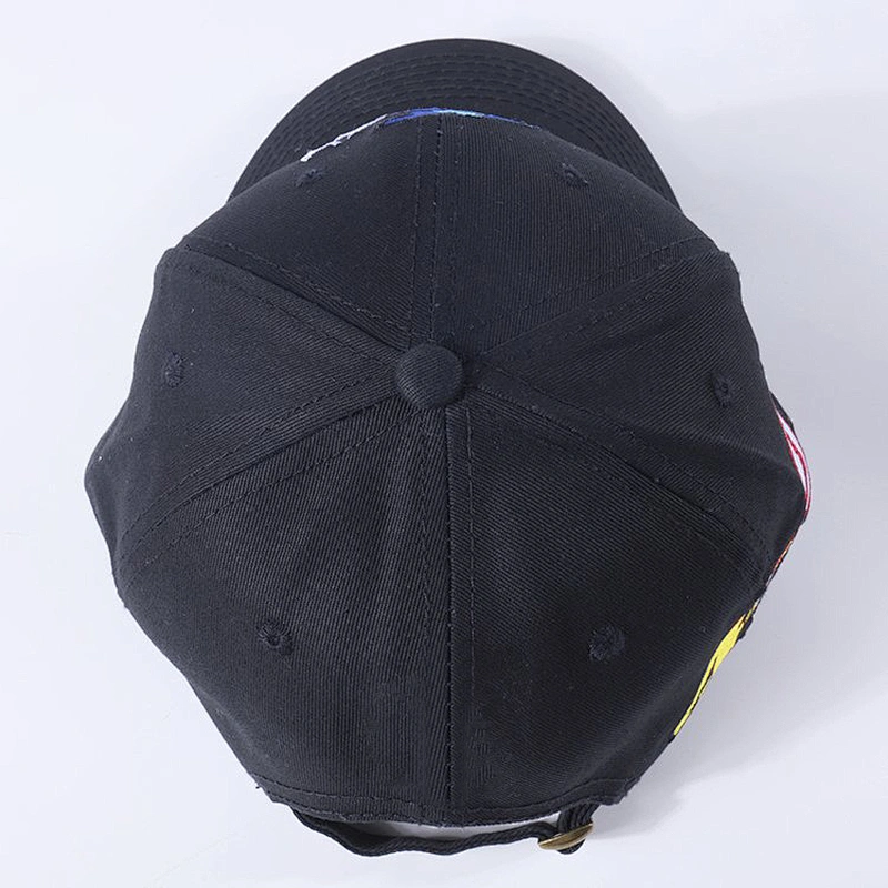 High Quality Baseball Caps Promotional Embroidery Black Hats Custom Sport Caps