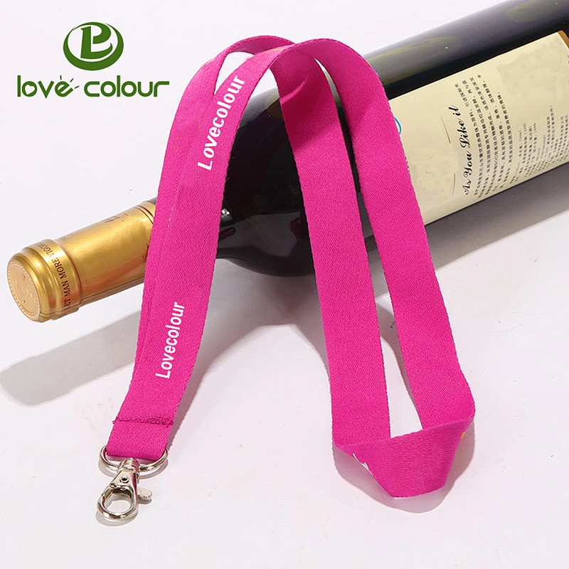 Custom sport event id card holder polyester lanyard strap