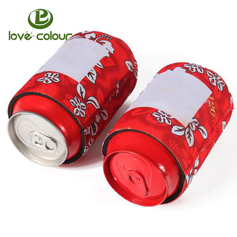 Customized christmas neoprene beer coolies cooler sleeve cover holder
