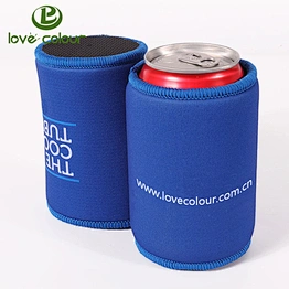 Custom Wedding Gift Neoprene Beer Can Sleeve Cooler Bag Cover