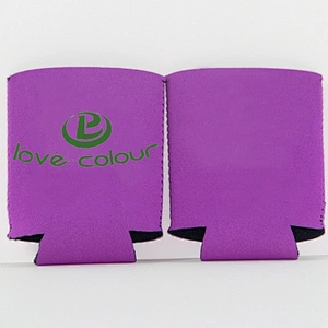 Custom durable neoprene foam beer can cooler bag stubby holders with logo printing