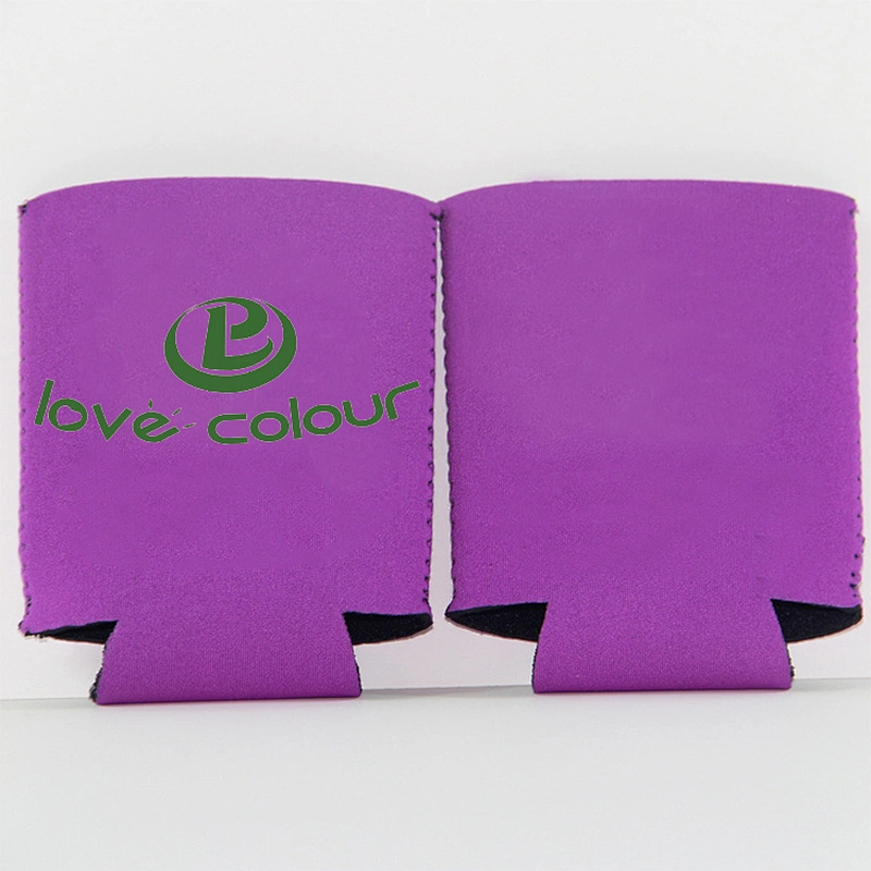 Custom durable neoprene foam beer can cooler bag stubby holders with logo printing