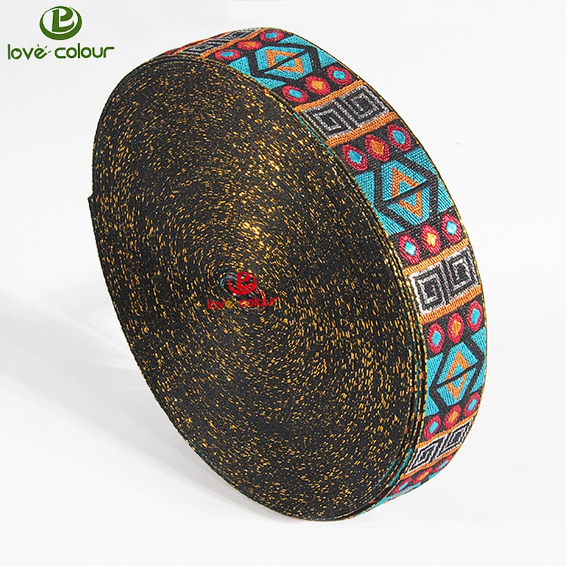Guangzhou factory direct sale customized nylon material woven jacquard ribbon