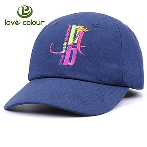 Fashion attractive promotional pink color free design baseball cap