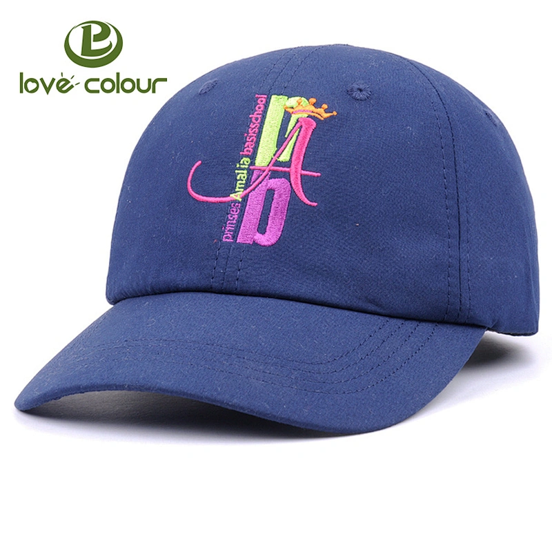 Fashion attractive promotional pink color free design baseball cap