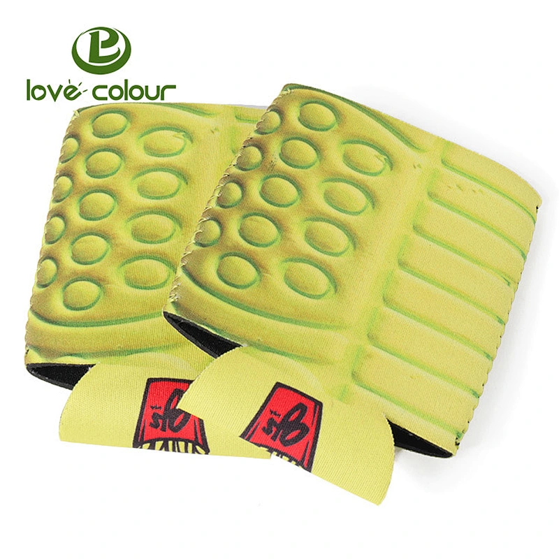 Custom insulated wholesale imprint neoprene collapsible stubby holder