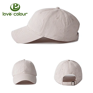 Professional custom soft material plain baseball cap dad hat without logo