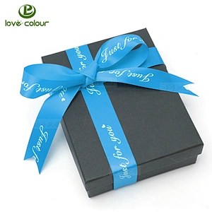 Custom Single Face Full Color Satin Ribbon for Wedding Favors