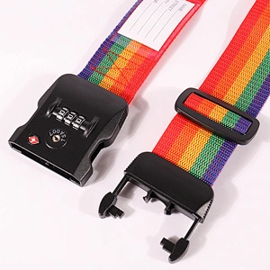 Custom travel luggage belt strap