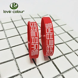 New product high quality fashion wristbands custom silicon bracelet silicone wrist band, rubber band