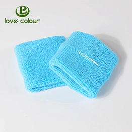 Lovecolour factory terry custom sweat wristband /sweat absorb wrist band - new products