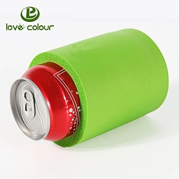 New Arrive Stubby Foam Can Sleeve Cooler in Green Color