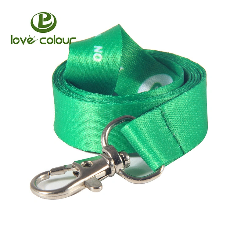 Printing polyester two sides heat transfer sublimation custom logo lanyards