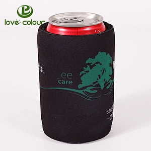 Custom Printed Cartoon Neoprene Beer Can Sleeve Cooler