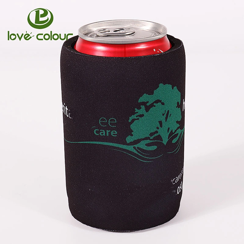 Custom Printed Cartoon Neoprene Beer Can Sleeve Cooler