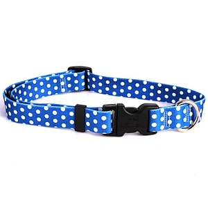 Eco Friendly Recycle Comfortable Polyester Dog Collar with Sublimation Printing