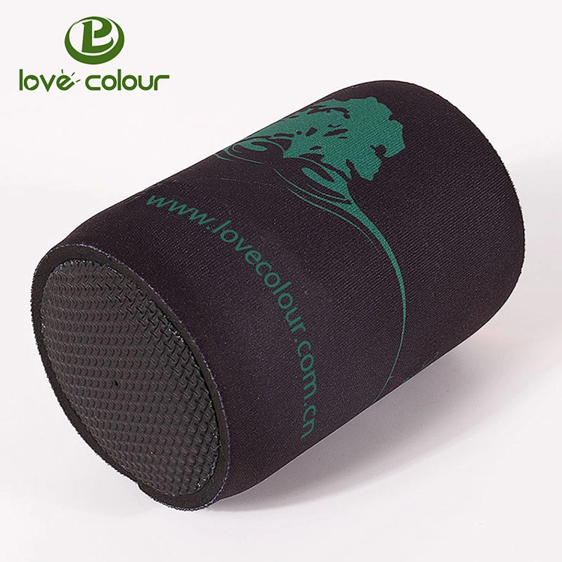 Custom promotional collapsible neoprene beer cooler cover coolies sleeve
