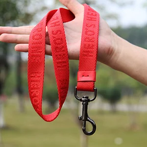 Factory price custom personalized woven neck polyester lanyard