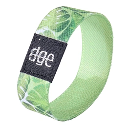 Heat Transfer Custom Logo RFID Elastic Wristband for Gifts