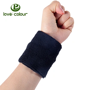 Good sale popular custom sweatbands for yoga sports (black)