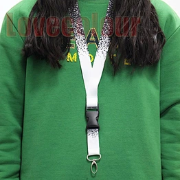 Personalized Custom  25 mm width lanyards