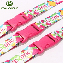 Custom colorful quick release nylon buckle