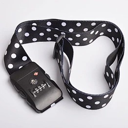 Custom Travel Luggage Suitcase Strap Luggage Strap Lock